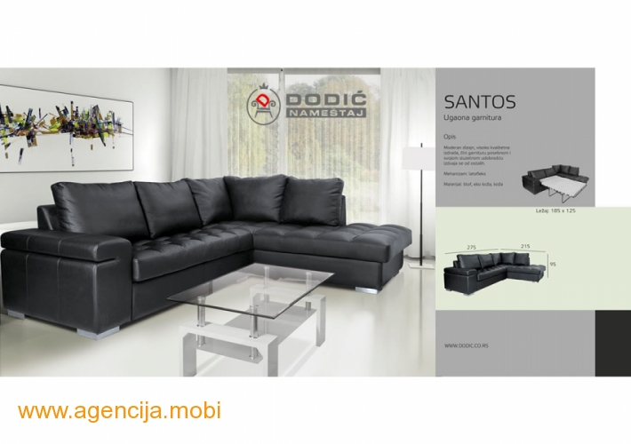 Santos ugaona garnitura Santos ugaona garnitura